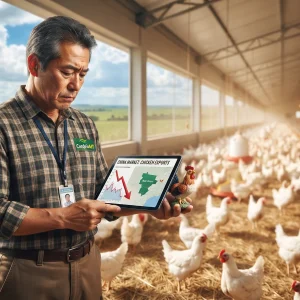 China muda de posição e acende alerta para Mato Grosso no mercado global de frango