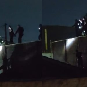 Vídeo: suspeito de furtar loja é preso escondido em telhado em MT