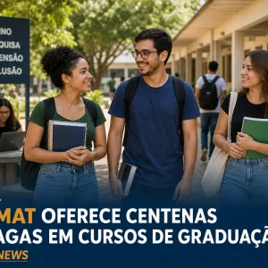 UNEMAT lança edital com 2.350 vagas em cursos de graduação gratuitos com duas modalidades de ingresso