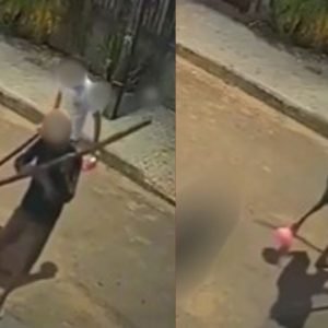 VÍDEO: Homem morre após ser espancado na rua após agredir ex-namorada em MT
