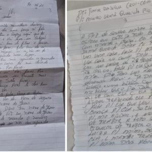 Cartas à mão revelam confiança de missionária com criminosos em MT