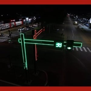VÍDEO: município com mais de 50 mortes no trânsito estreia o 1° semáforo inteligente de Mato Grosso
