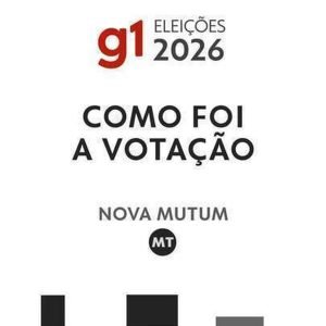 Nova Mutum (MT): como foi a votação no 1º turno em 2026| g1 – Globo