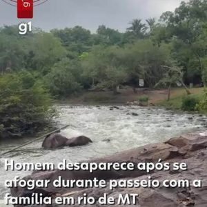 Estudante de odontologia é encontrado morto após se afogar durante passeio com família em MT