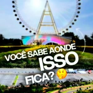 ESSA VISTA VAI SER DE ARREPIAR 

A maior roda-gigante da América Latina está sai…