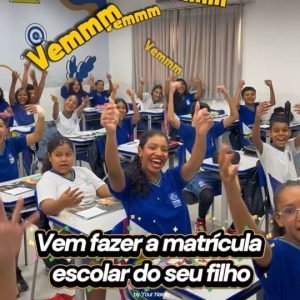 MATRÍCULAS PARA 2027 JÁ ESTÃO ABERTAS  

Pais e responsáveis, atenção! Já dá par…