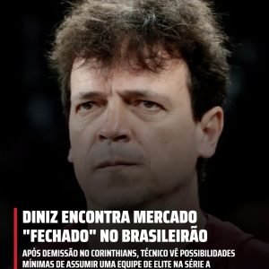 Livre no mercado, Fernando Diniz pode ter que assumir uma equipe de menor expres…