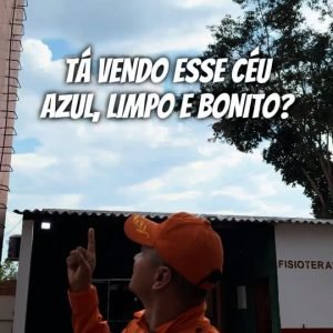 CÉU LIMPO TAMBÉM É PREVENÇÃOA prevenção reduz incêndios e fumaça, mas o aler…