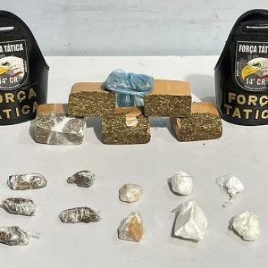 Força Tática prende homem por suspeita de tráfico de drogas em Nova Mutum