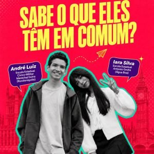DE MATO GROSSO PARA A INGLATERRA  

André, de Rondonópolis, e Iara, de Água Boa,…