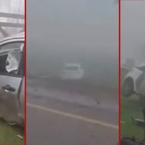 Acidente entre três veículos na neblina deixa uma pessoa morta em MT