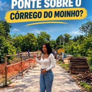 A PONTE DO MOINHO ESTÁ NA RETA FINAL 

A reconstrução da ponte sobre o Córrego d…