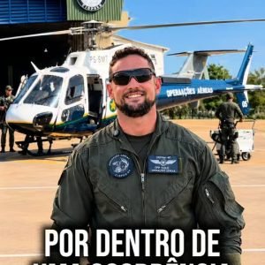 OS OLHOS DA SEGURANÇA PÚBLICA LÁ DO ALTO 

Você sabia que, dentro de um helicópt…