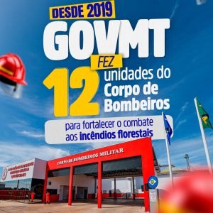 MAIS ESTRUTURA PARA COMBATER INCÊNDIOS FLORESTAIS 

Desde 2019, o GovMT já entre…