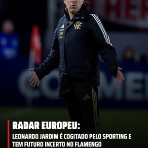 Em alta no mercado internacional apesar dos questionamentos no Flamengo, o técni…