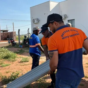 Defesa Civil de MT envia ajuda humanitária a três municípios atingidos por tempestades e vendavais