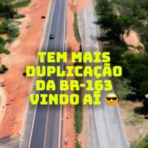 25 KM DE PISTA NOVA E A DUPLICAÇÃO SEGUE AVANÇANDO 

A duplicação da BR-163 já e…