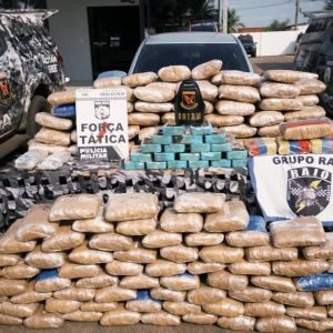 Polícia Militar apreende mais de 200 tabletes de entorpecentes em Pontes e Lacerda