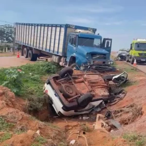 ACIDENTE EM SINOP DEIXA DUAS PESSOAS MORTAS