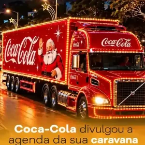 Caravana da Coca-Cola está confirmada; veja as datas, horários e cidades