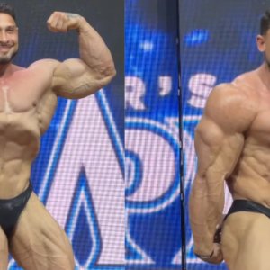 Em “guest posing”, Ramon Dino volta aos palcos após top 3 no Mr. Olympia