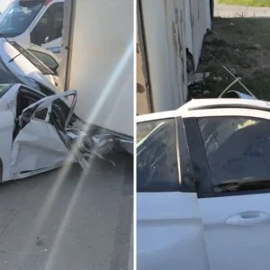 Mulher morre após carreta tombar sobre carro na BR-232, no Recife