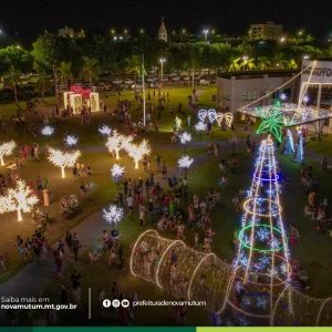 Prefeitura de Nova Mutum planeja gastar R$ 730 mil em decoração natalina