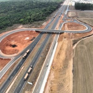 Motoristas terão novo acesso para retorno na BR-163 em Nova Mutum a partir de sábado