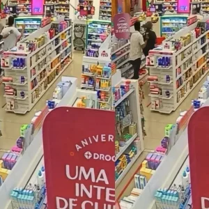 DERF prende dois suspeitos de roubo a farmácia e tentativa de latrocínio em Cuiabá; veja vídeo