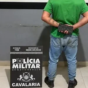 Foragido de SP é preso no interior de Mato Grosso após abordagem policial