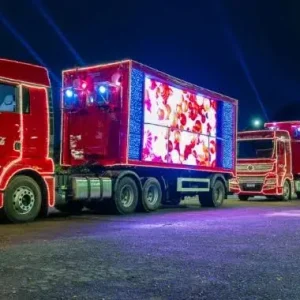 Caravana de Natal da Coca-Cola passará por Nova Mutum no dia 5 de dezembro