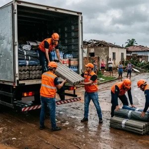 Temporais superam média do mês e Defesa Civil envia ajuda a três municípios de MT