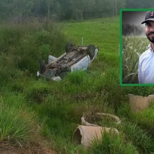 Estudante de Agronomia morre após caminhonete capotar em rodovia de MT