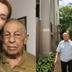 Sophia Abrahão lamenta morte do avô, Geraldo: “Maior presente”