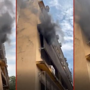 VÍDEO: incêndio em ar-condicionado suspende aulas na UFMT