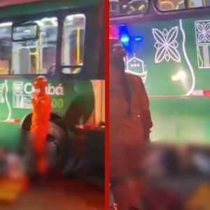 Motociclista morre após ser atingido por ônibus em avenida em Cuiabá