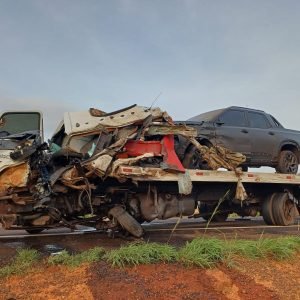 Motorista morre após batida entre caminhões na BR-158 em MT